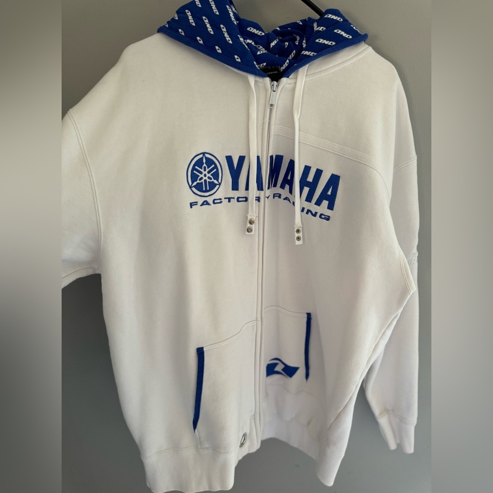 Yamaha Factory Racing Zip up Hoodie